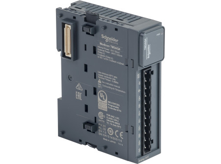 Schneider TM3AQ4 - Bővítő modul TM3-4 ANA Kimenet