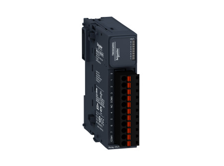 Schneider TM3DQ8RG - Bővítő modul TM3-8 DO relés Rugós