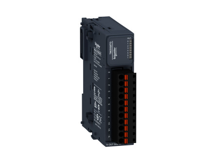 Schneider TM3DQ8TG - Bővítő modul TM3-8 DO TR.SOURCE Rugós