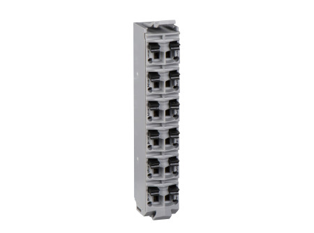 Schneider TM5ACTB12PS - Sorkapocsblok-12pin-24Vdc szürke