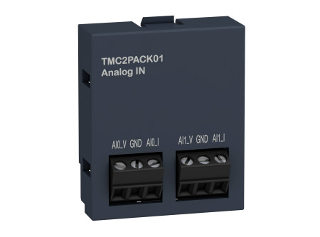 Schneider TMC2PACK01 - jelkártya M221-Csomagoló 2 ANALOG bem.