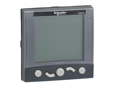 Schneider TRV00121 - FDM121 homloklapi kijelző (96x96mm) 1 db megszakítókhoz (NSX, NS>630, NT, NW