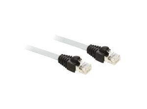Schneider VW3A1104R100 - 10m-es összekötő kábel grafikus kezelőterminálhoz (2db RJ45)