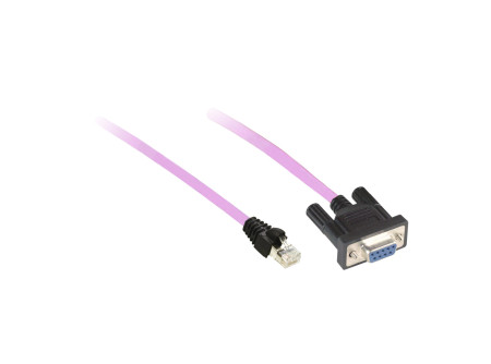 Schneider VW3M3805R030 - CANopen kábel SUBD9anya - RJ45, 3m