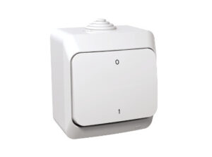 Schneider WDE000520 - CEDAR PLUS Kétpólusú kapcsoló, IP44, fehér (102)