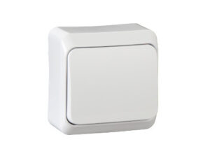 Schneider WDE001010 - PRIMA Egypólusú kapcsoló 10AX, fehér (101)