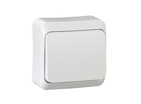 Schneider WDE001010 - PRIMA Egypólusú kapcsoló 10AX, fehér (101)