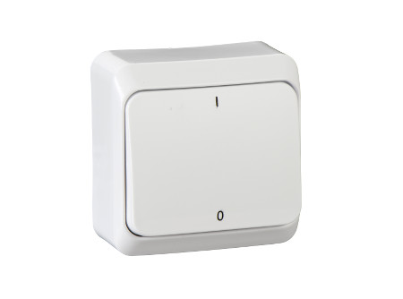 Schneider WDE001020 - PRIMA Kétpólusú kapcsoló 10AX, fehér (102)