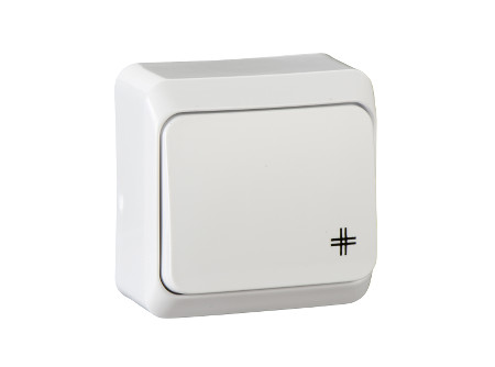 Schneider WDE001070 - PRIMA Keresztkapcsoló 10AX, fehér (107)
