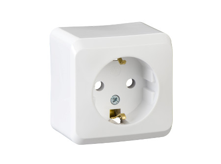 Schneider WDE001080 - PRIMA 2P+F csatlakozóaljzat, 16A, fehér