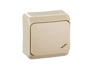 Schneider WDE001160 - PRIMA Váltókapcsoló, lépcsőjellel 10AX, krém (106)