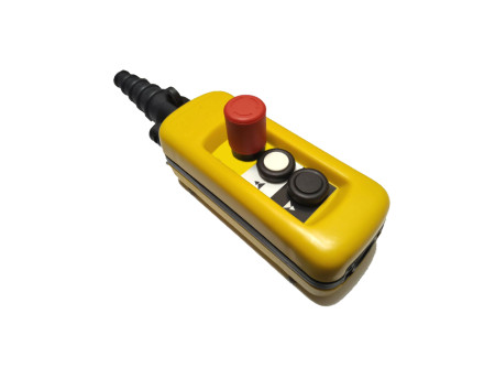 Schneider XACA29131 - 2 kétfokozatú nyomógomb, mechanikus retesz, 1NC+2NO érintkező+vészg. (3NC)