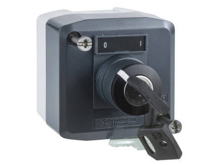 Schneider XALD144E - Tokozott nyomógomb, 1 gombos