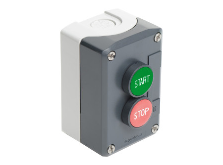 Schneider XALD215 - Tokozott nyomógomb 2 nyomógomb