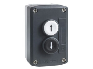 Schneider XALD222E - tokozott nyomógomb, 2 ny.gomb