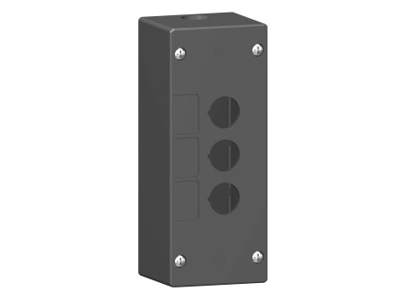 Schneider XALG03 - Nyomógomb tokozat 3 lyukú,nehézüzemi alk