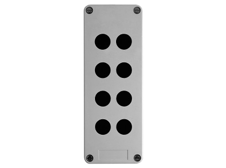 Schneider XAPA2108 - Üres műanyag doboz 85x226mm 8 lyukú